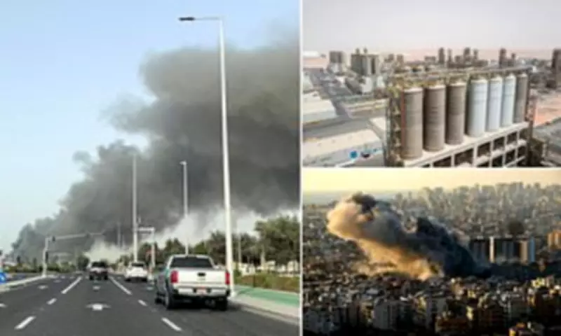 Iranian Drone Attack Shuts Major UAE Oil Refinery, Sparking Global Economic Fears