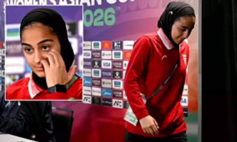 Iranian Footballer Tears Up Over Homeland Conflict Ahead of Asian Cup Match