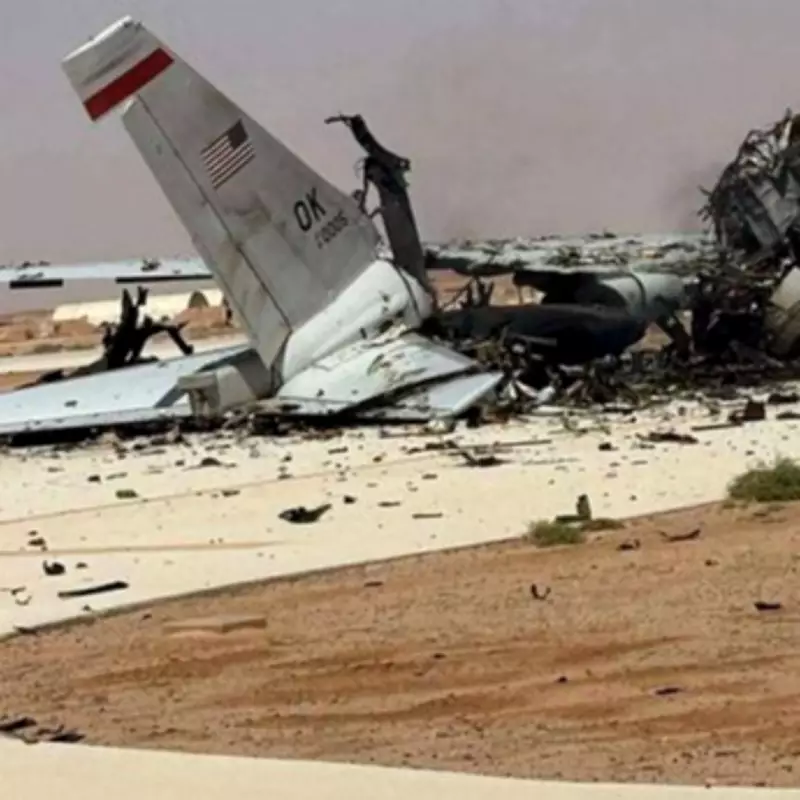 Iranian Strike on Saudi Base Destroys US Radar Jet, Injures 12 American Troops