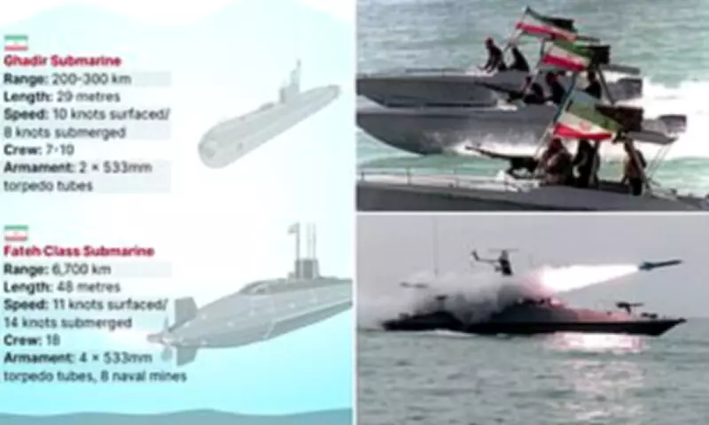 Iran's 'Ghost' Submarines Lurk in Hormuz Strait as US Warships Approach