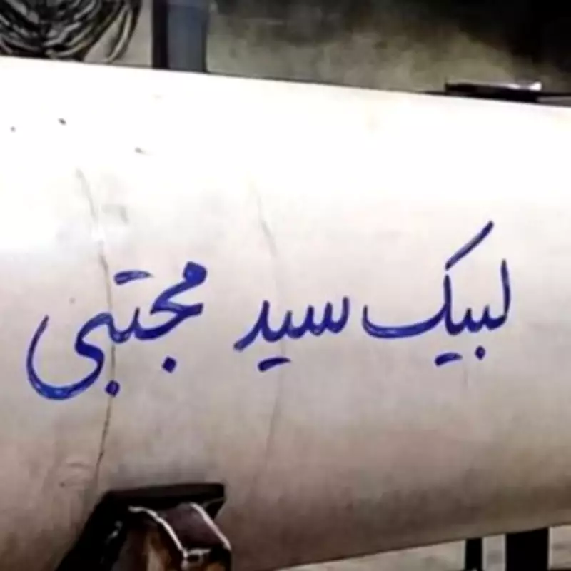 Iran's New Supreme Leader Mojtaba Khamenei Signs Missile Aimed at Israel