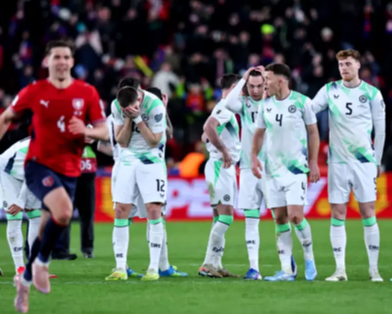 Ireland's World Cup Dream Shattered in Penalty Shootout Heartbreak Against Czechs