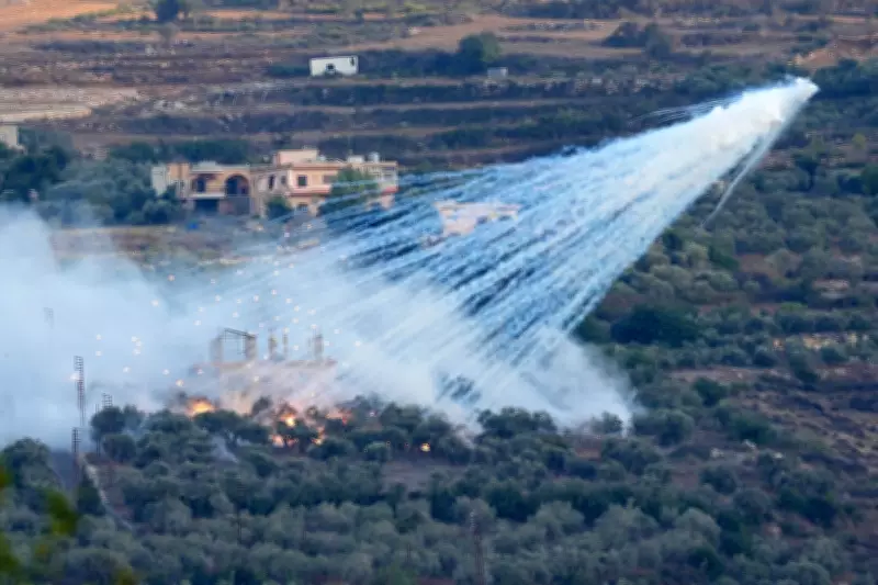 Israel Accused of Using White Phosphorus in Lebanon, Violating International Law