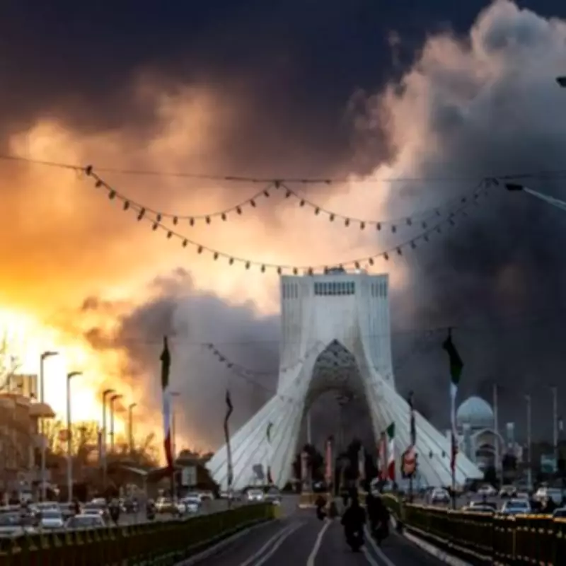 Israel Launches Large-Scale Strikes on Iran, Missiles Hit Tehran Amid Conflict