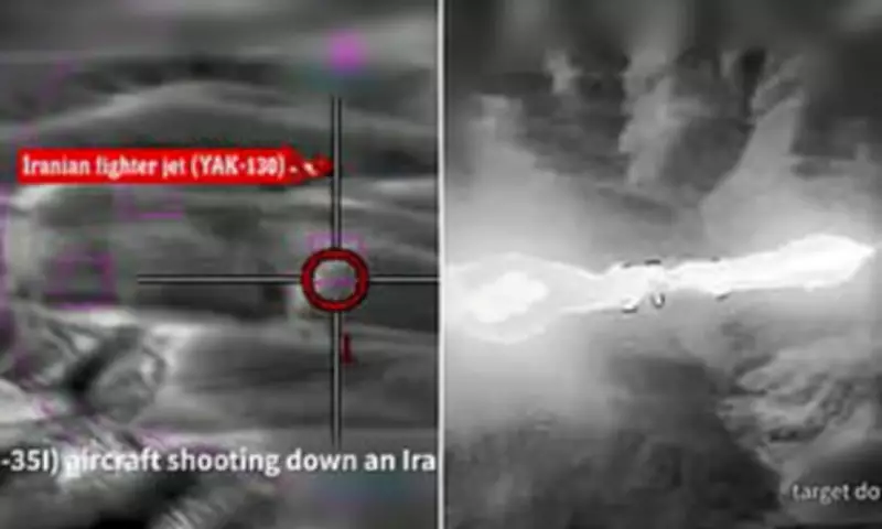 Israeli F-35 Makes History Shooting Down Iranian Fighter Jet Over Tehran