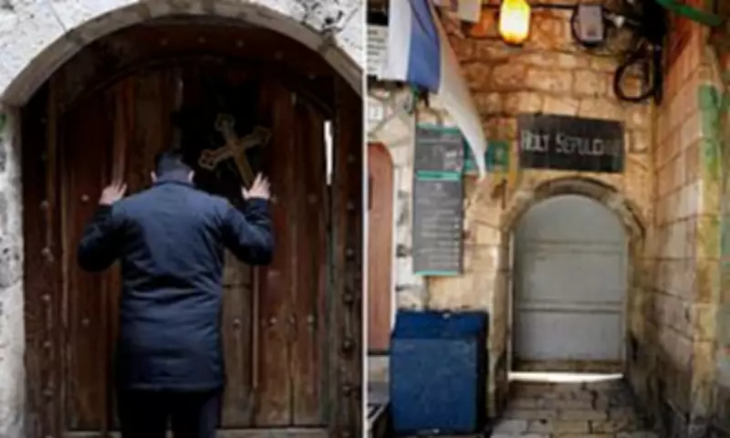 Israeli Police Block Palm Sunday Mass at Holy Sepulchre, Sparking International Outcry