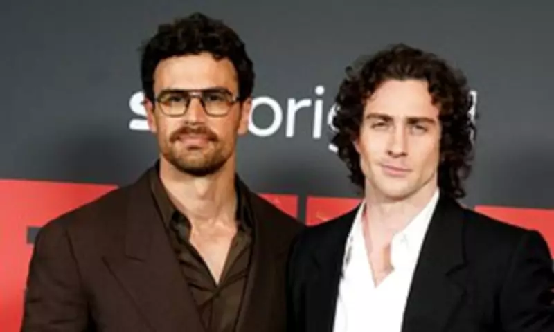 James Bond Contenders Aaron Taylor-Johnson and Theo James Attend London Premiere