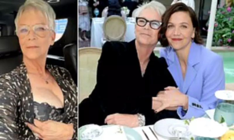 Jamie Lee Curtis Flashes 'Money Makers' in Limo to Support Goddaughter's Film