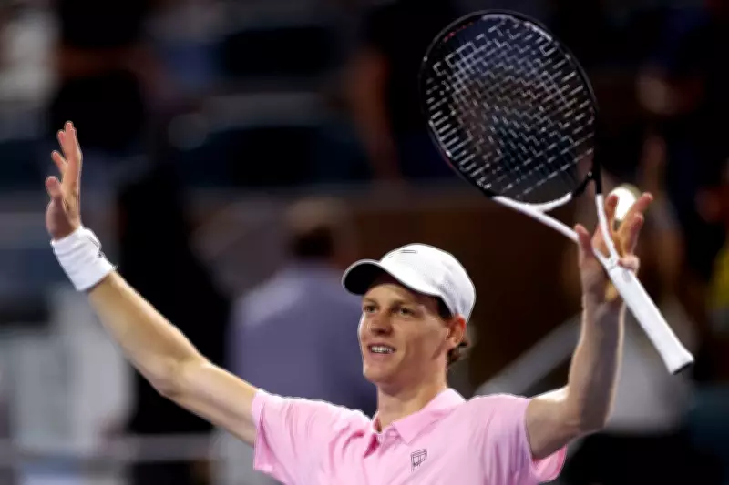 Jannik Sinner Nears Historic Sunshine Double After Miami Open Semi-Final Win