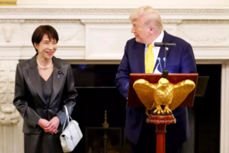 Japanese PM Praises Barron Trump's Looks at White House Dinner Amid Tensions