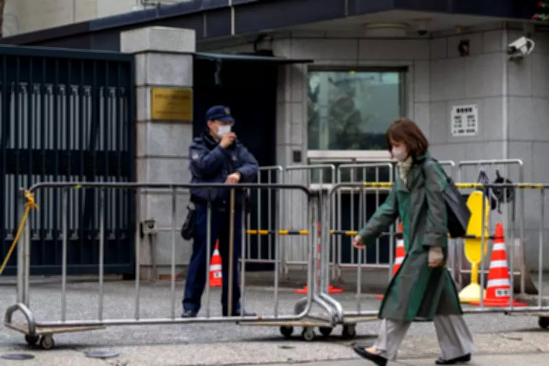 Japanese Soldier's Embassy Break-In Strains Relations with China