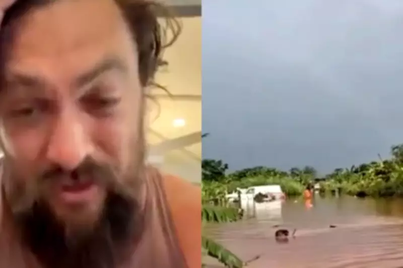 Jason Momoa Evacuates Hawaii Home Amid Catastrophic Flash Flooding
