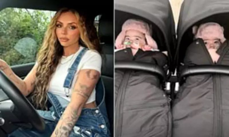 Jesy Nelson Shares Heartwarming Photos of Twins After Hospital Visit