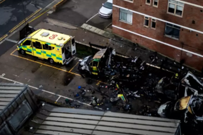 Jewish Community in Shock After Antisemitic Arson Attack on Ambulances