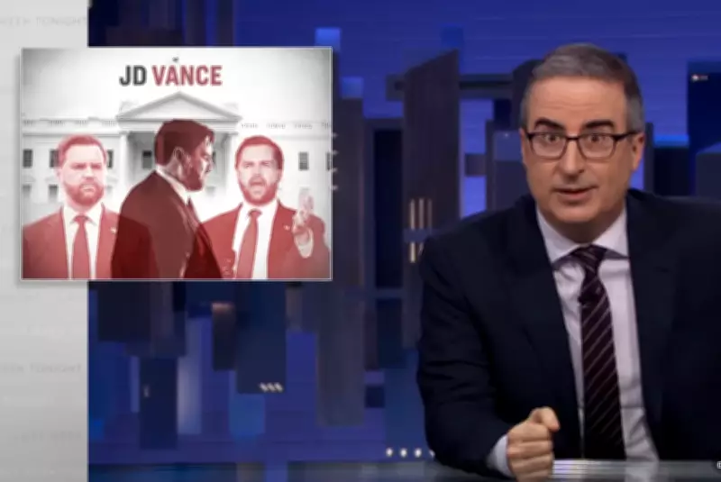 John Oliver Exposes JD Vance's Political Metamorphosis into a Right-Wing Troll