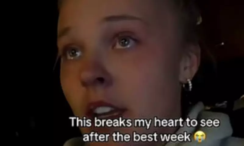 JoJo Siwa Tears Up as Chris Hughes Returns to UK, Says 'It Never Gets Easier'