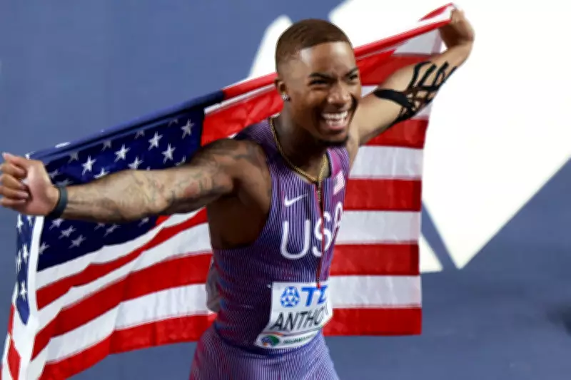 Jordan Anthony Claims World Indoor 60m Gold as Jeremiah Azu Misses Medal