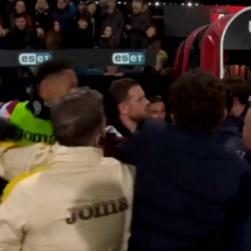 Jordan Henderson at Centre of Post-Match Tunnel Brawl After Bournemouth vs Brentford Draw
