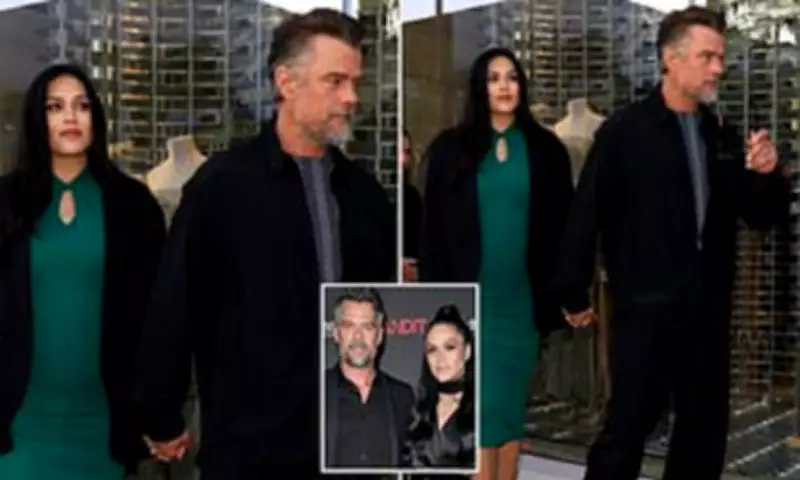 Josh Duhamel and Audra Mari Show Baby Bump at Armani Pre-Oscars Party