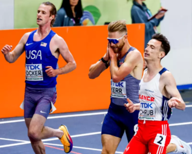 Josh Kerr Wins World Indoor 3000m Gold with Steph Curry 'Night Night' Gesture