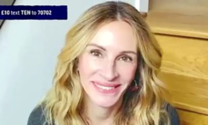 Julia Roberts Surprises Comic Relief with Cameo as Greg James Nears £3M Goal