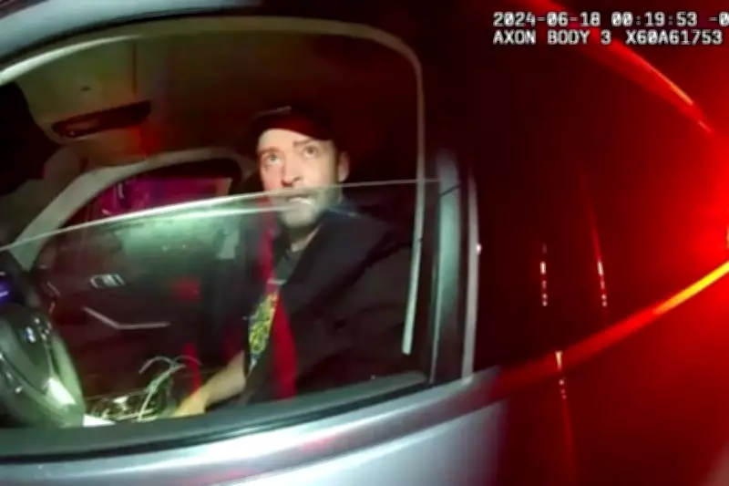 Justin Timberlake's 2024 DUI Arrest Video Released by Police After Legal Battle