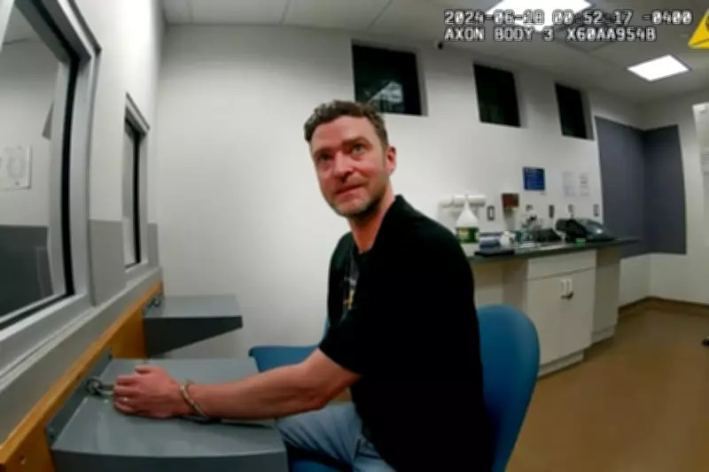 Justin Timberlake's DWI Arrest Bodycam Footage Released by Police