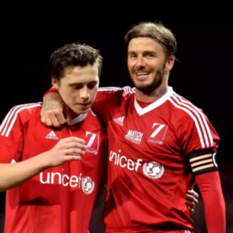 Kai Rooney's Confidence Contrasts Brooklyn Beckham's Struggle with Footballing Legacy