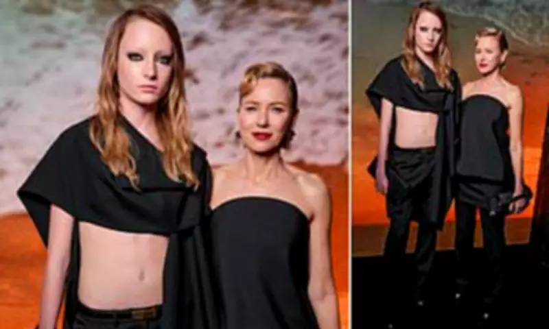 Kai Schreiber Steals Spotlight from Naomi Watts at Balenciaga Paris Show