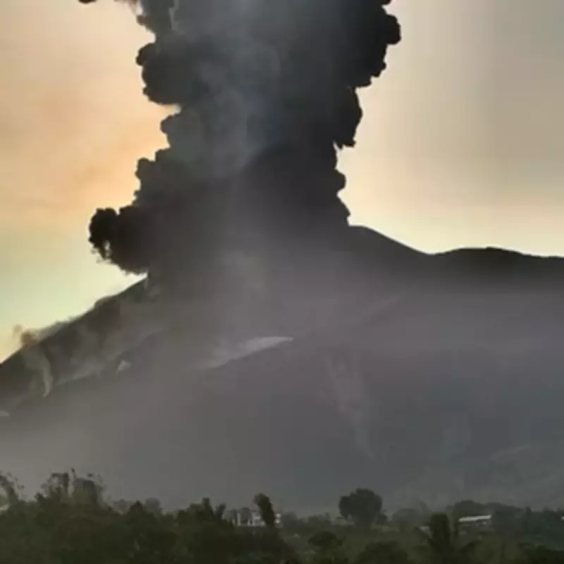 Kanlaon Volcano Erupts in Philippines: 4km Danger Zone Enforced