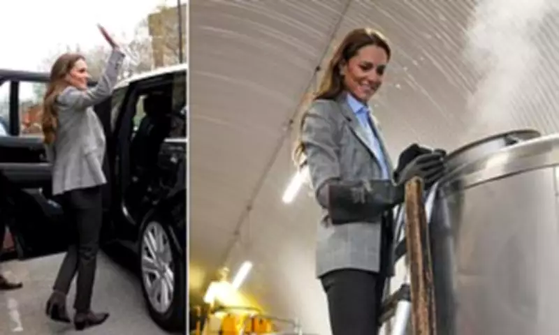 Kate Middleton's Stylish Bermondsey Beer Mile Visit in Designer Heels