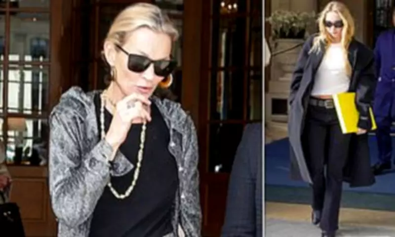 Kate Moss Declares 'Don't Touch Me' at Paris Fashion Week Amid Stylish Outing