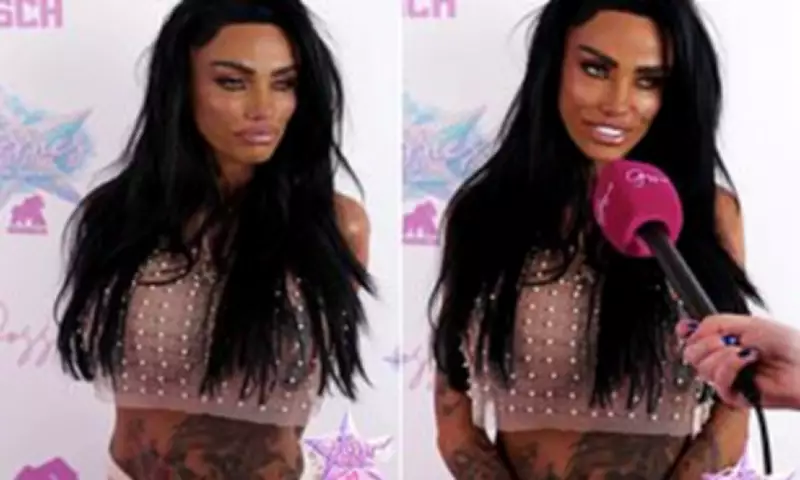 Katie Price Performs in Ireland While Husband Stays in Missile-Hit Dubai