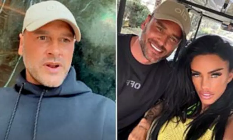 Katie Price's Husband Lee Andrews Films Missile Alarm in Dubai Amid Iran Tensions