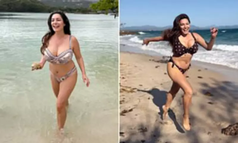 Kelly Brook Celebrates Clean Health Bill After £2,395 MRI Scan