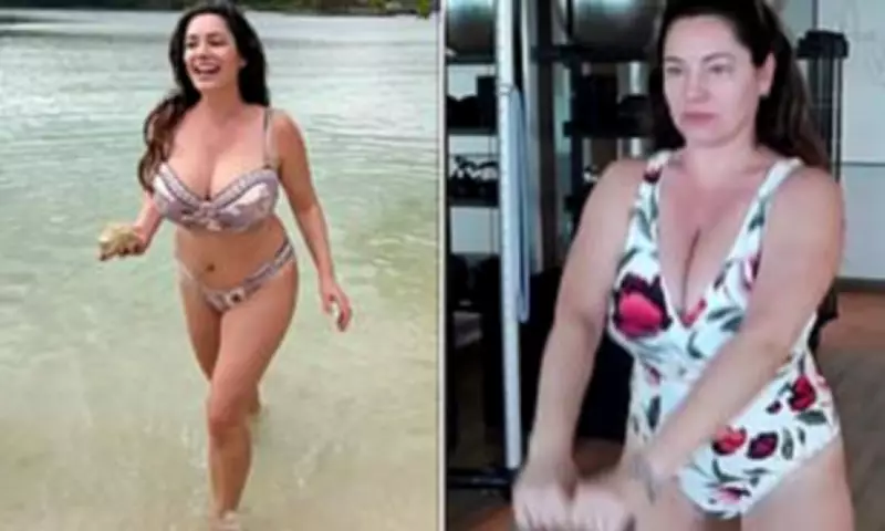 Kelly Brook Flaunts Figure in Jamaica Holiday Snaps, Rejects Weight-Loss Jab Offer