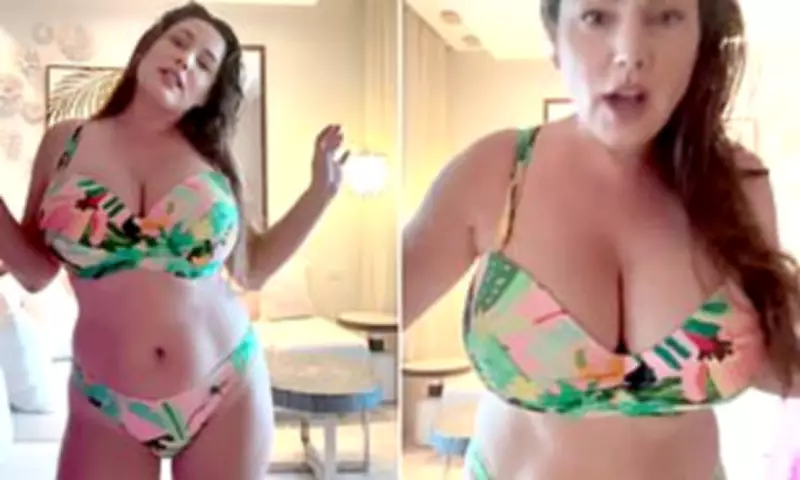 Kelly Brook Flaunts Figure in Jamaica While Rejecting Weight-Loss Jab Offers
