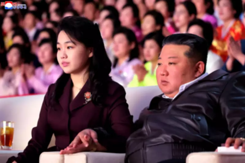 Kim Jong Un and Daughter Ride Tank in Latest Military Display