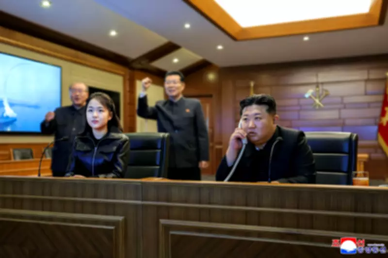 Kim Jong Un Oversees Missile Tests with Daughter Amid US-South Korea Drills
