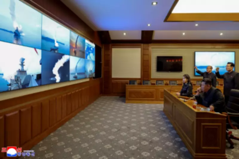 Kim Jong Un's Daughter Joins Father for Strategic Naval Missile Tests