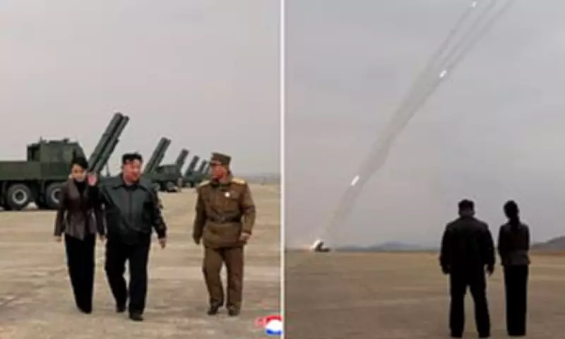 Kim Jong Un's Daughter Joins Live Rocket Test Amid US-South Korea Drills