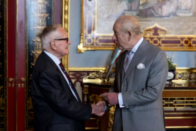 King Charles Hosts 105-Year-Old Last Surviving Mosquito Bomber Pilot at Palace