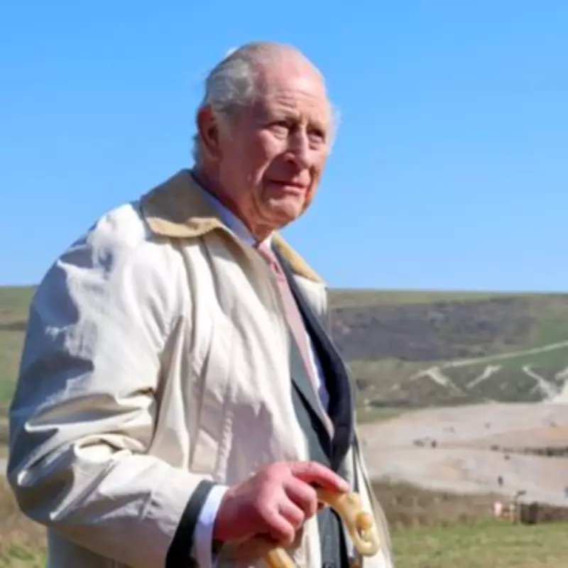King Charles Surprises Coastal Walkers During Sussex Path Opening