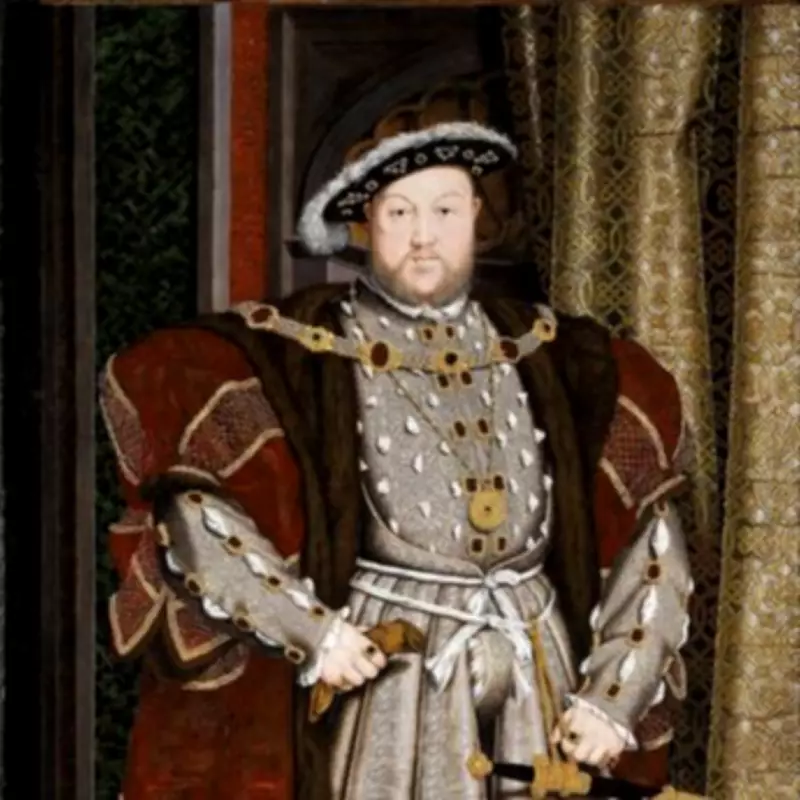 King Henry VIII's Portrait Sparks Time Travel Theory Over Greggs Steak Bake Shoes