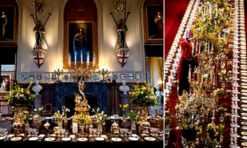 King Hosts Historic State Banquet for Nigerian President at Windsor Castle