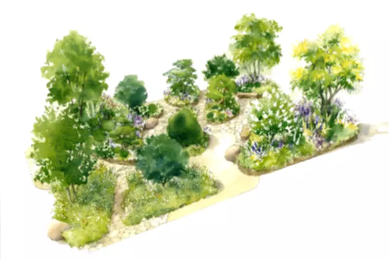 King's Collaborative Garden at RHS Sandringham Show Draws from Nature's Patterns