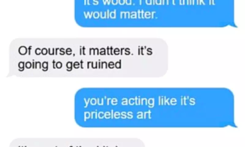 Kitchen Island Left in Rain Sparks Major Landlord-Tenant Debate