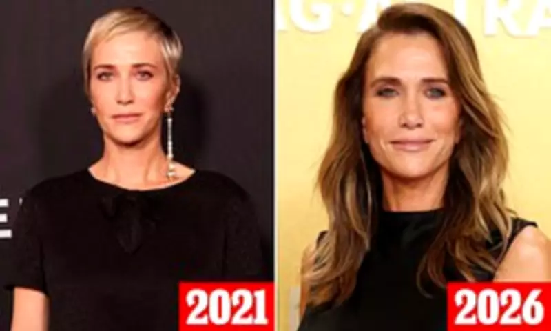 Kristen Wiig's Youthful Red Carpet Look Sparks Recognition Debate at Actor Awards
