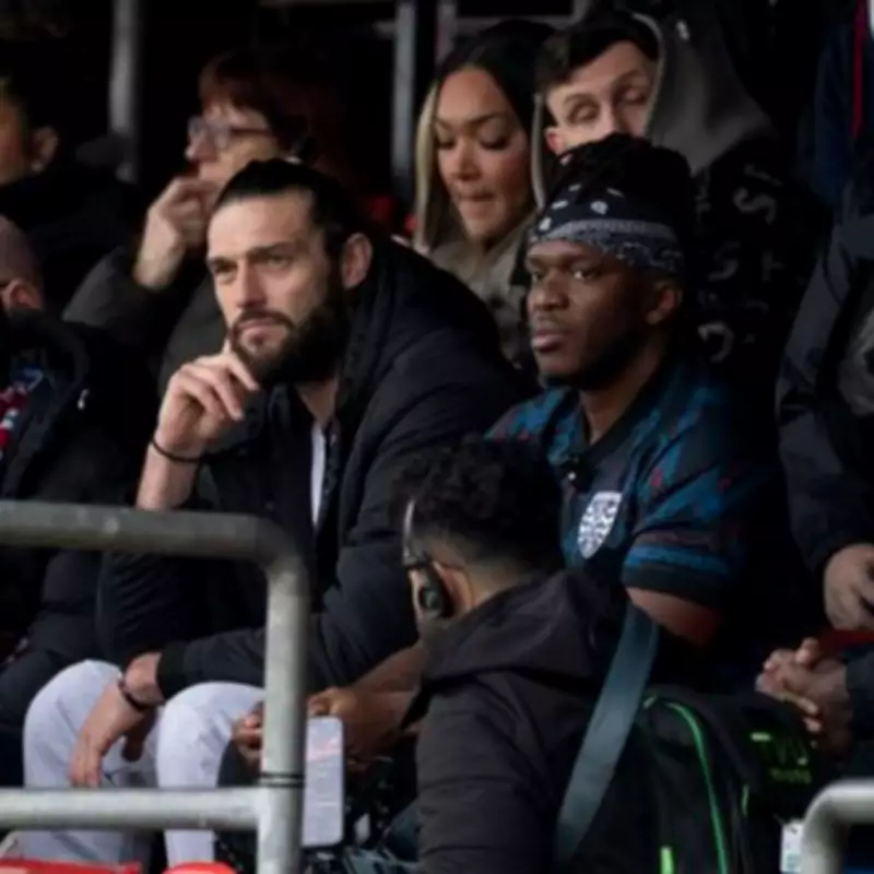 KSI Celebrates Dagenham Win with Andy Carroll in Stands as New Era Begins