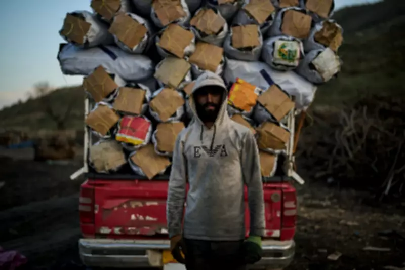 Kurdish Charcoal Workers Persist in Mountain Village Amid Regional Conflict